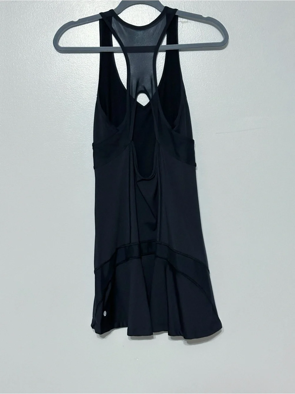 Lululemon Dress Womens Black Ace Advantage Tennis Mini Racerback Mesh